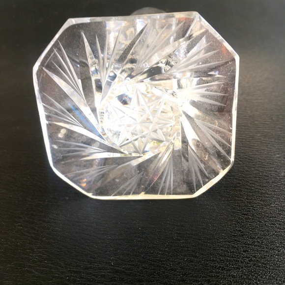 Crystal Candle Stick Holder 6” - Picture 4 of 8